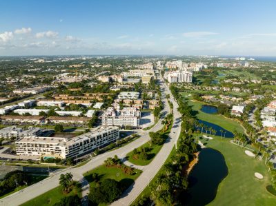 Boca Raton aerial view