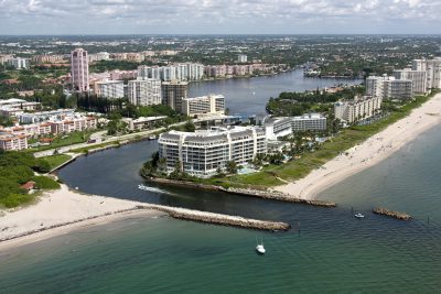 Aerial view of Boca Inlet
